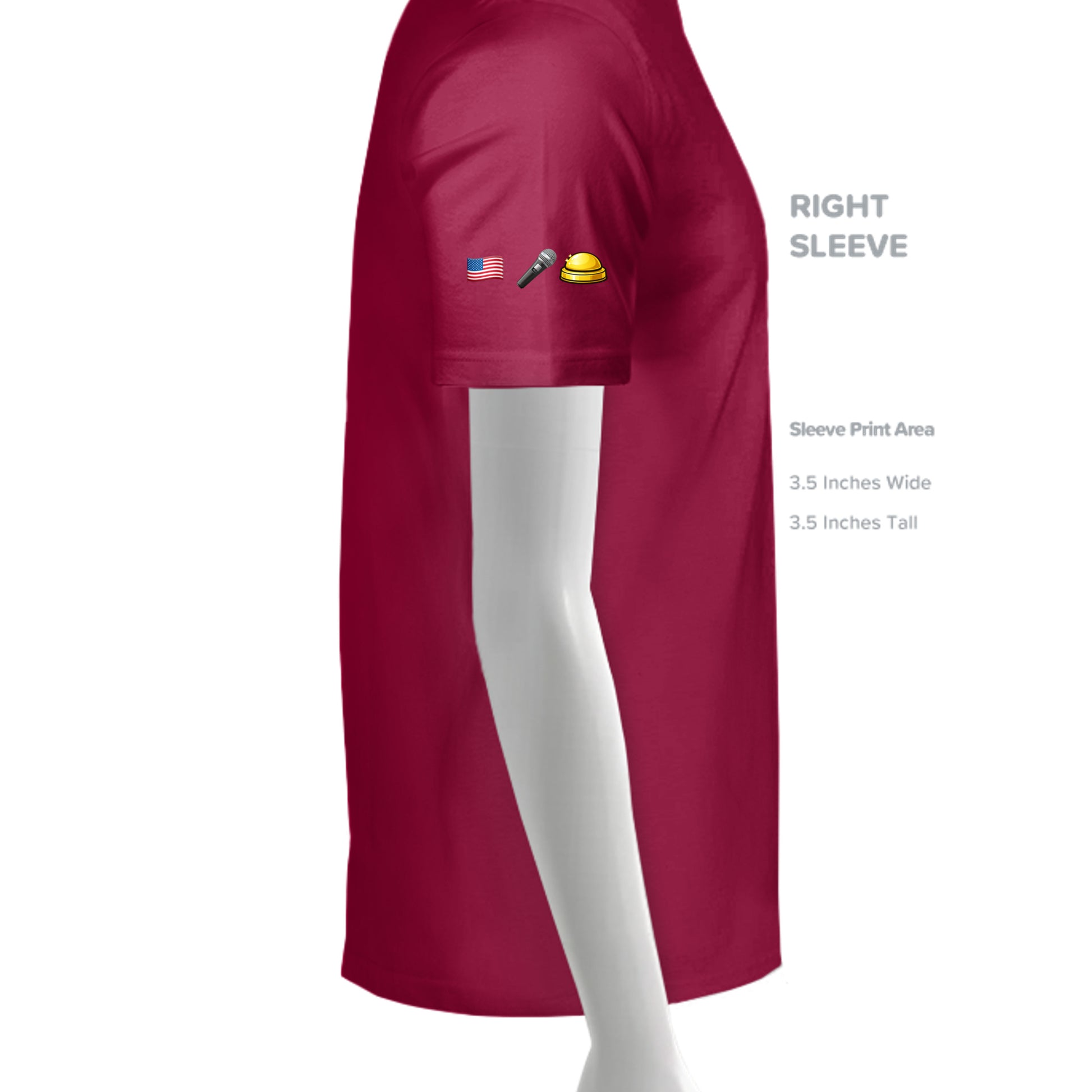CARDINAL RED - G200 - SLEEVE_RIGHT