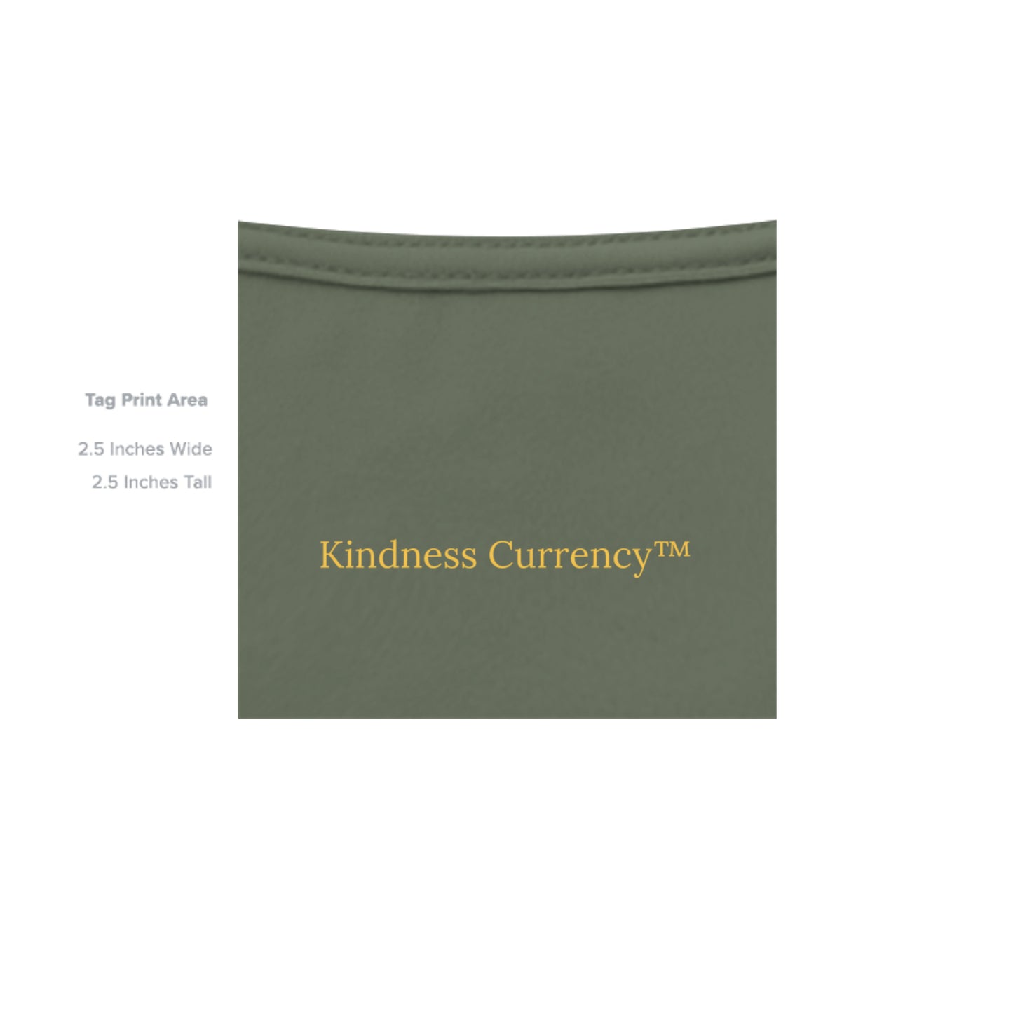 MILITARY GREEN - G200 - INSIDE_TAG_LINE