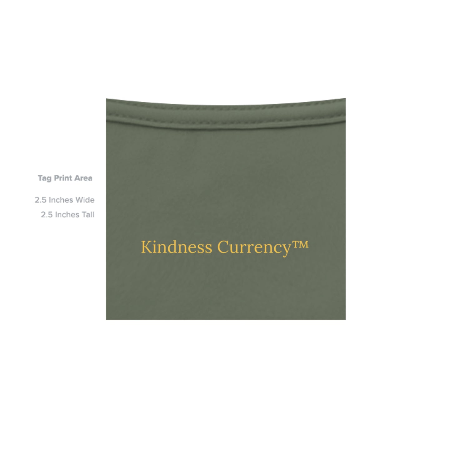 MILITARY GREEN - G200 - INSIDE_TAG_LINE