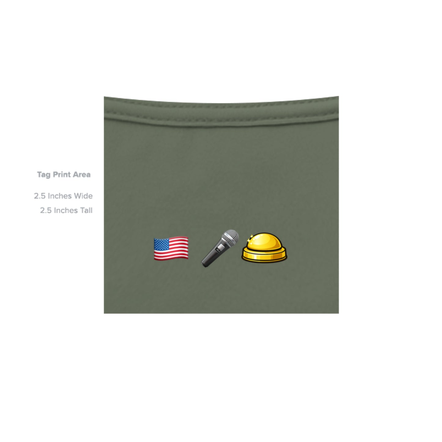 MILITARY GREEN - G200 - INSIDE_TAG_LINE