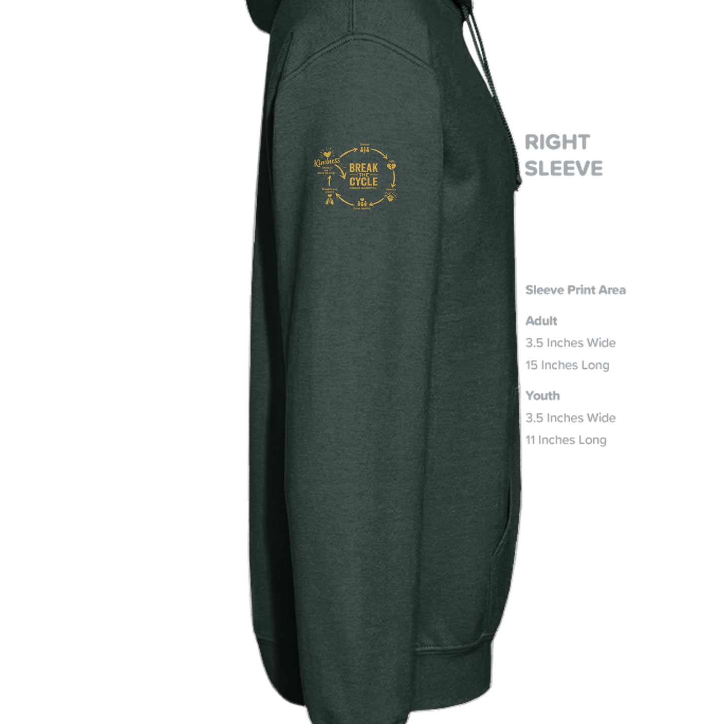 FOREST GREEN - G185 - SLEEVE_RIGHT
