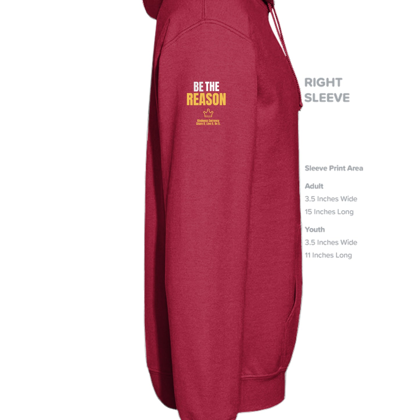 CHERRY RED - G185 - SLEEVE_RIGHT