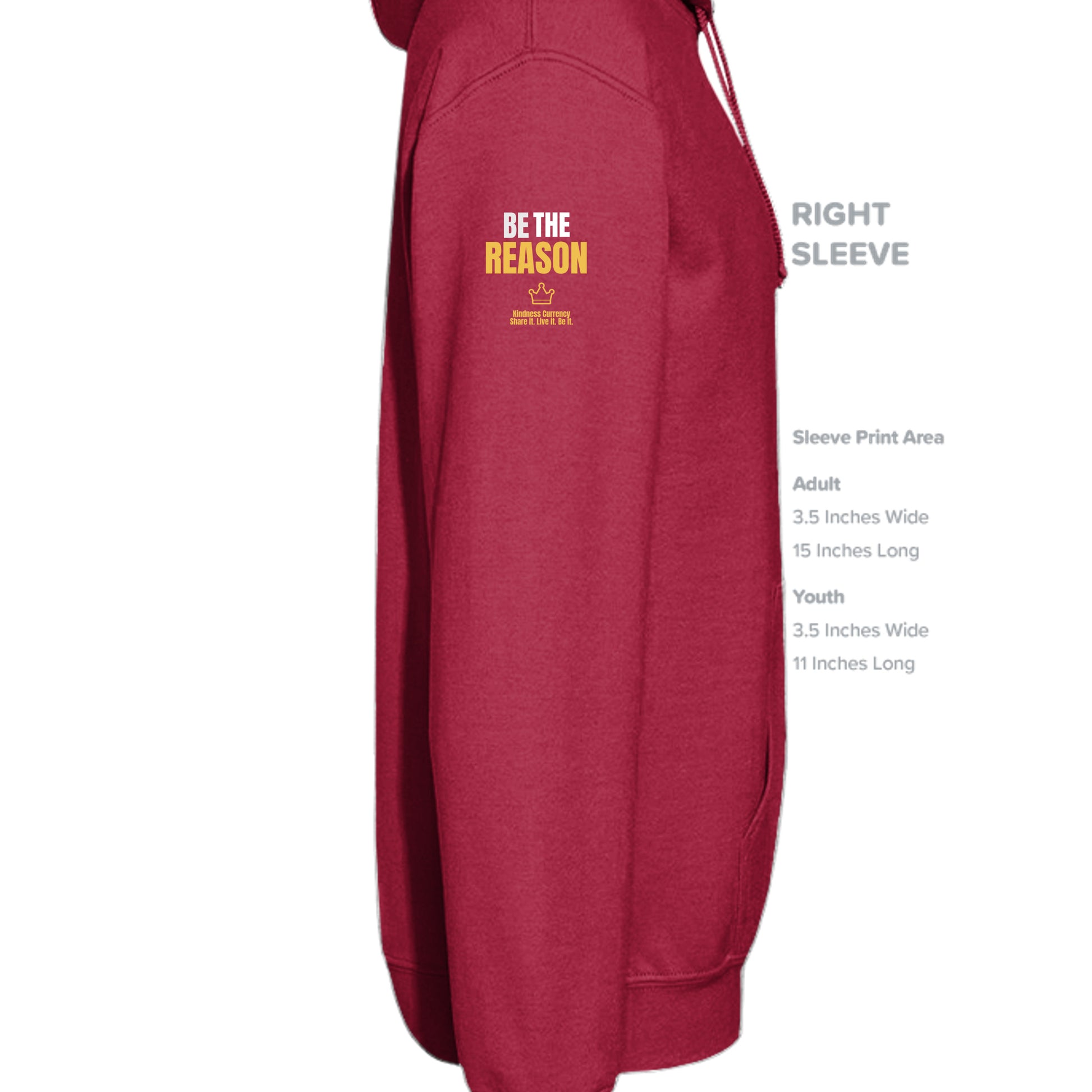 CHERRY RED - G185 - SLEEVE_RIGHT