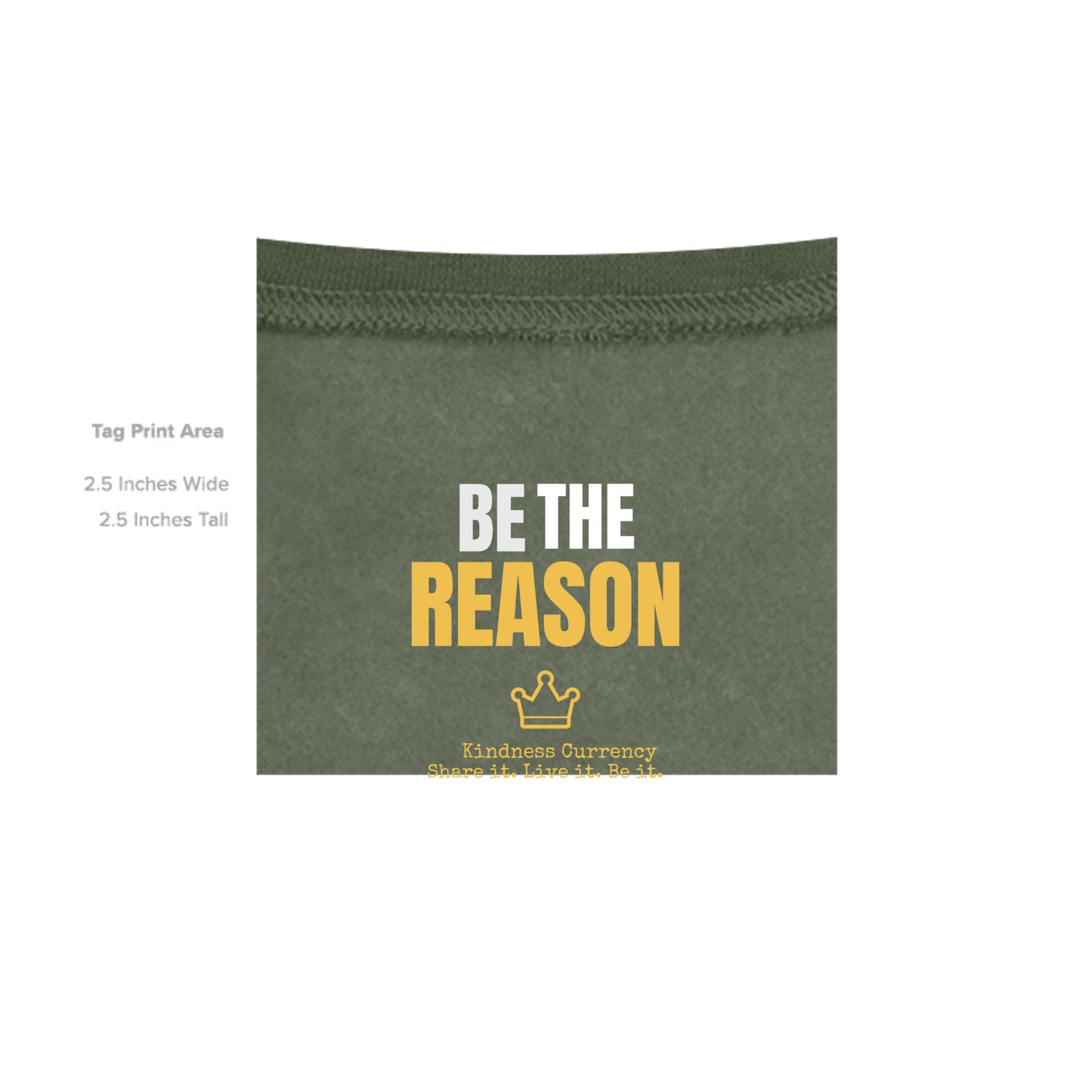 MILITARY GREEN - G185 - INSIDE_TAG_LINE