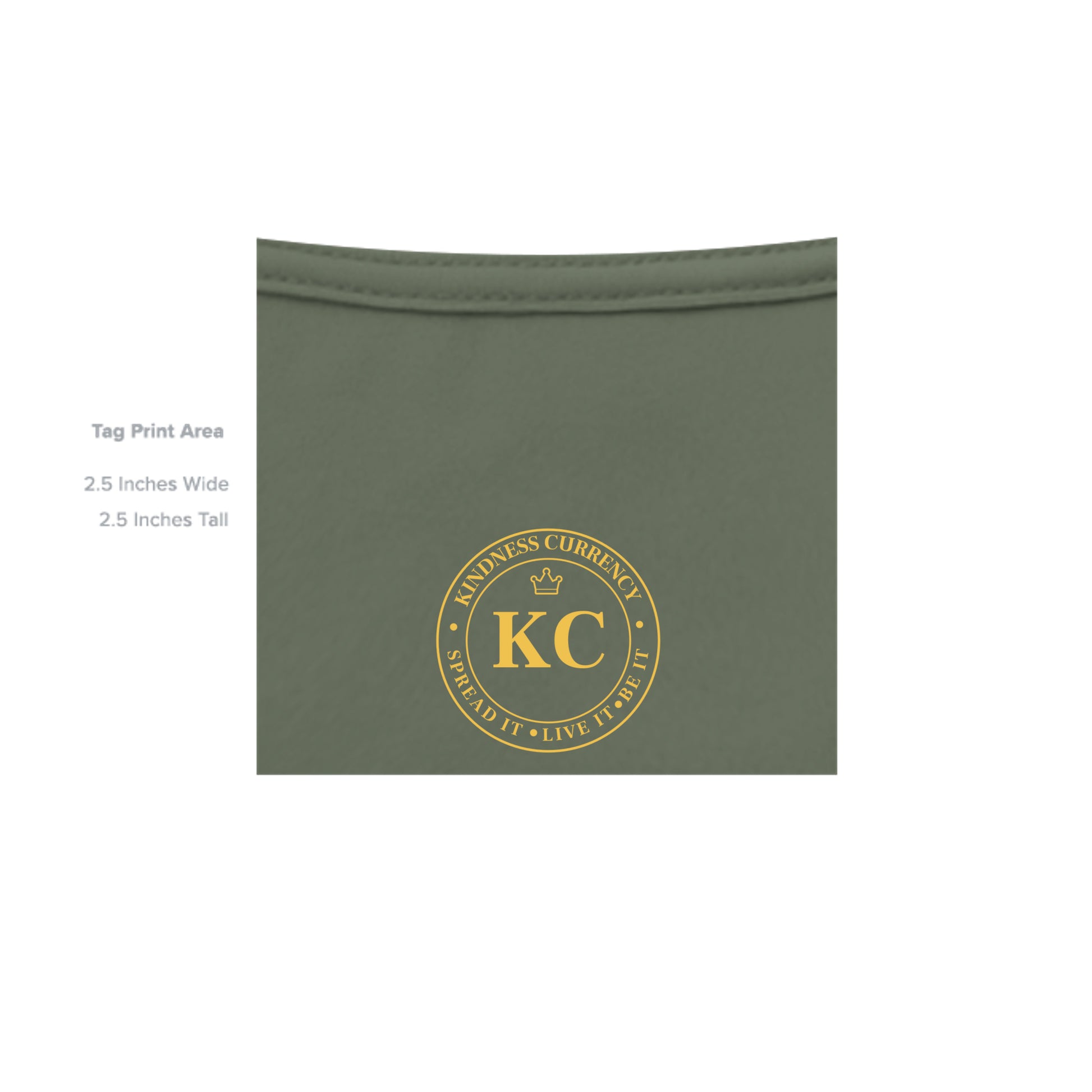 MILITARY GREEN - G200 - INSIDE_TAG_LINE