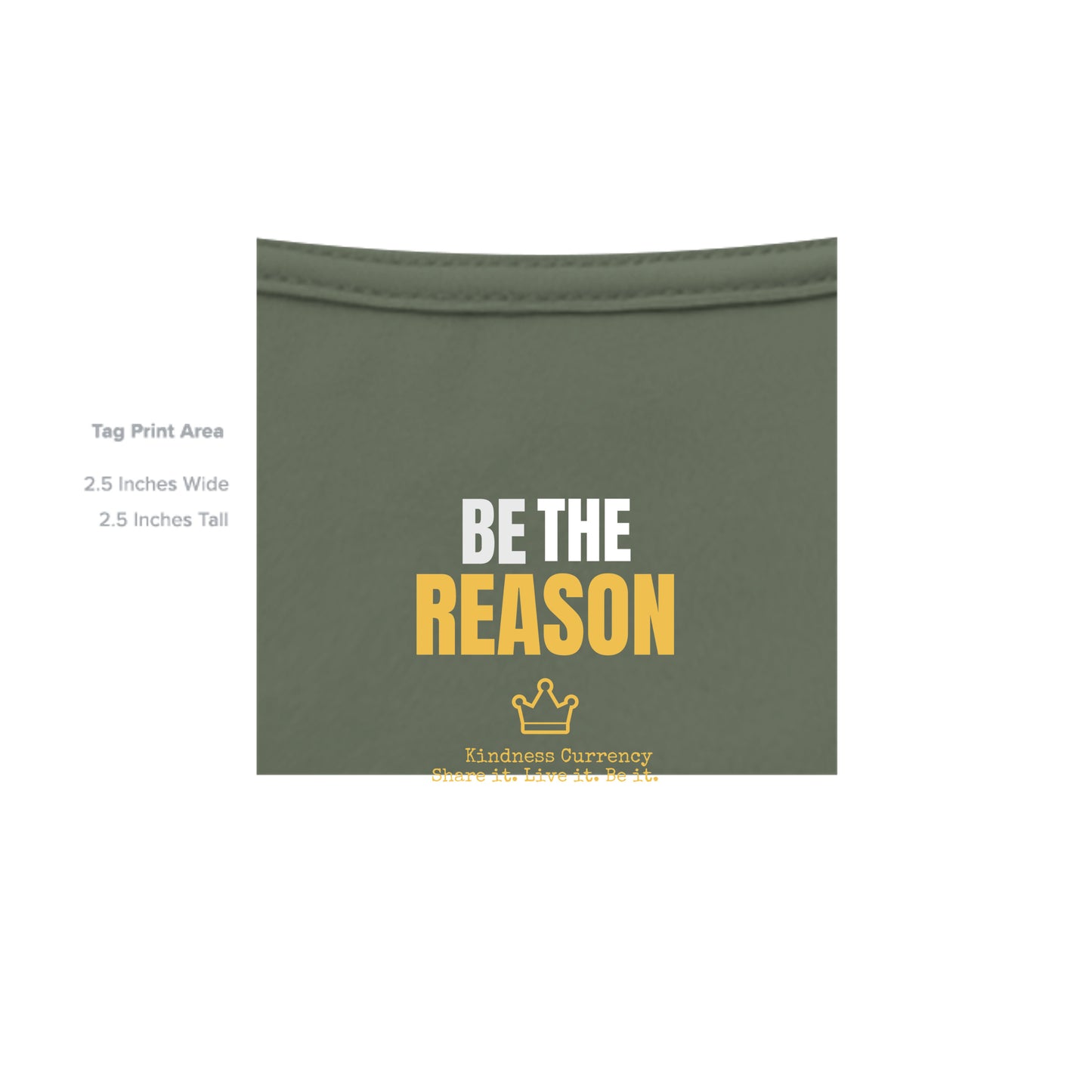 MILITARY GREEN - G200 - INSIDE_TAG_LINE