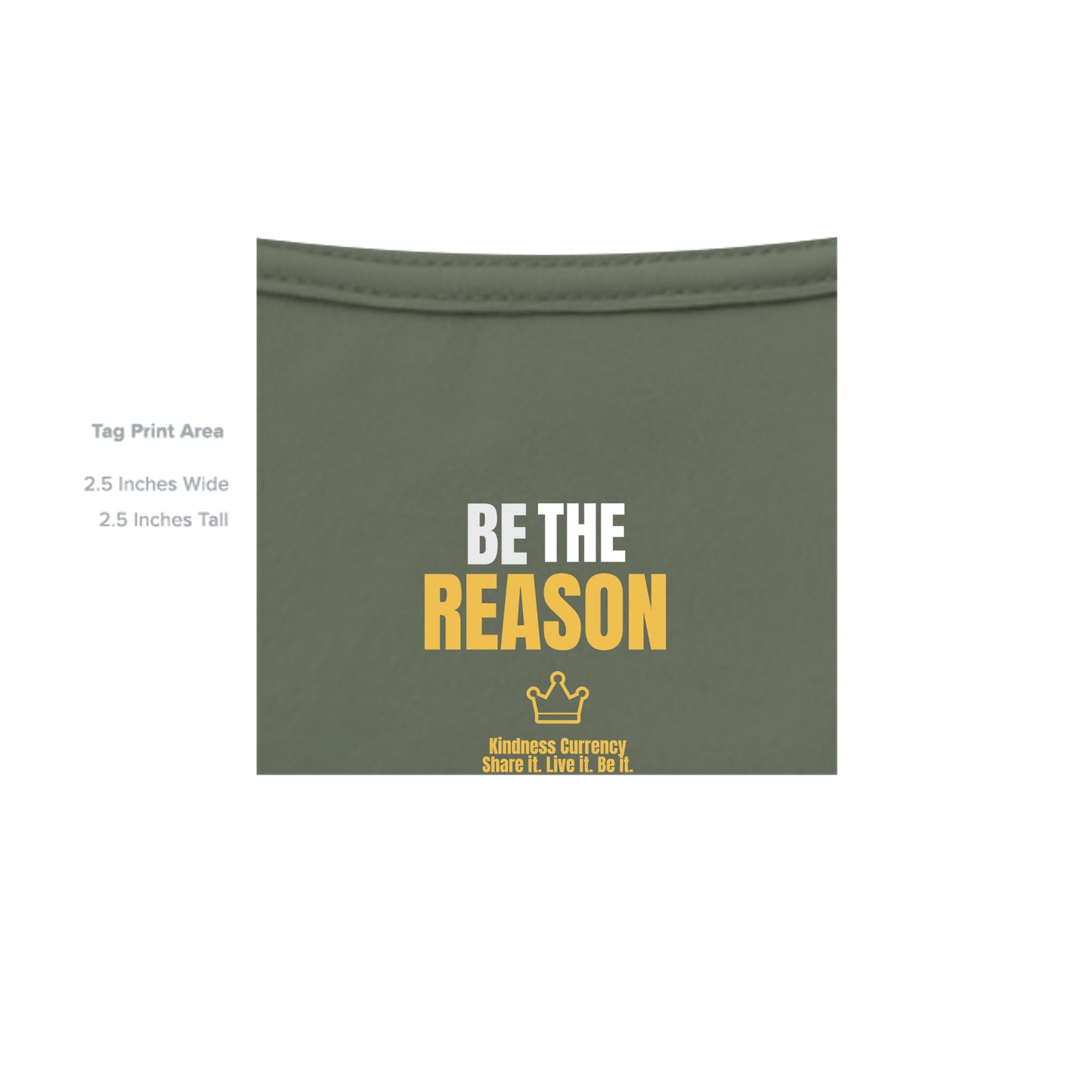 MILITARY GREEN - G200 - INSIDE_TAG_LINE