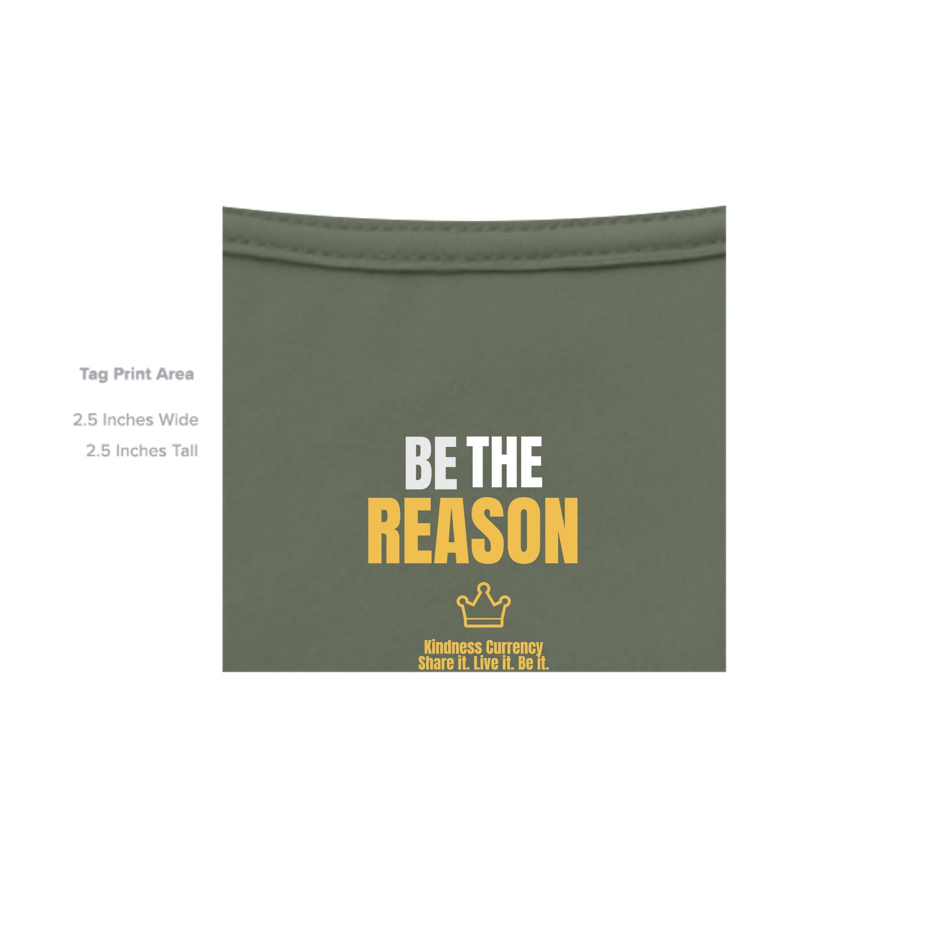 MILITARY GREEN - G200 - INSIDE_TAG_LINE