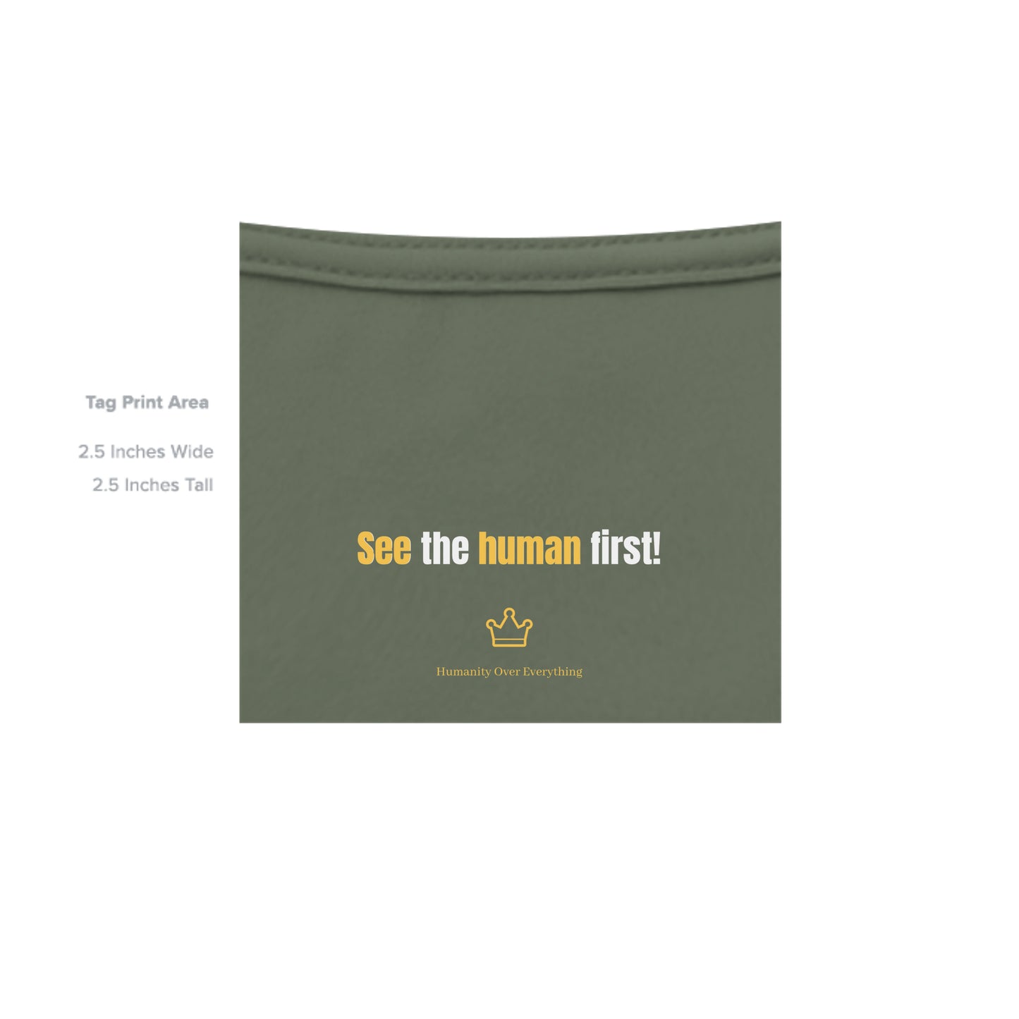 MILITARY GREEN - G200 - INSIDE_TAG_LINE