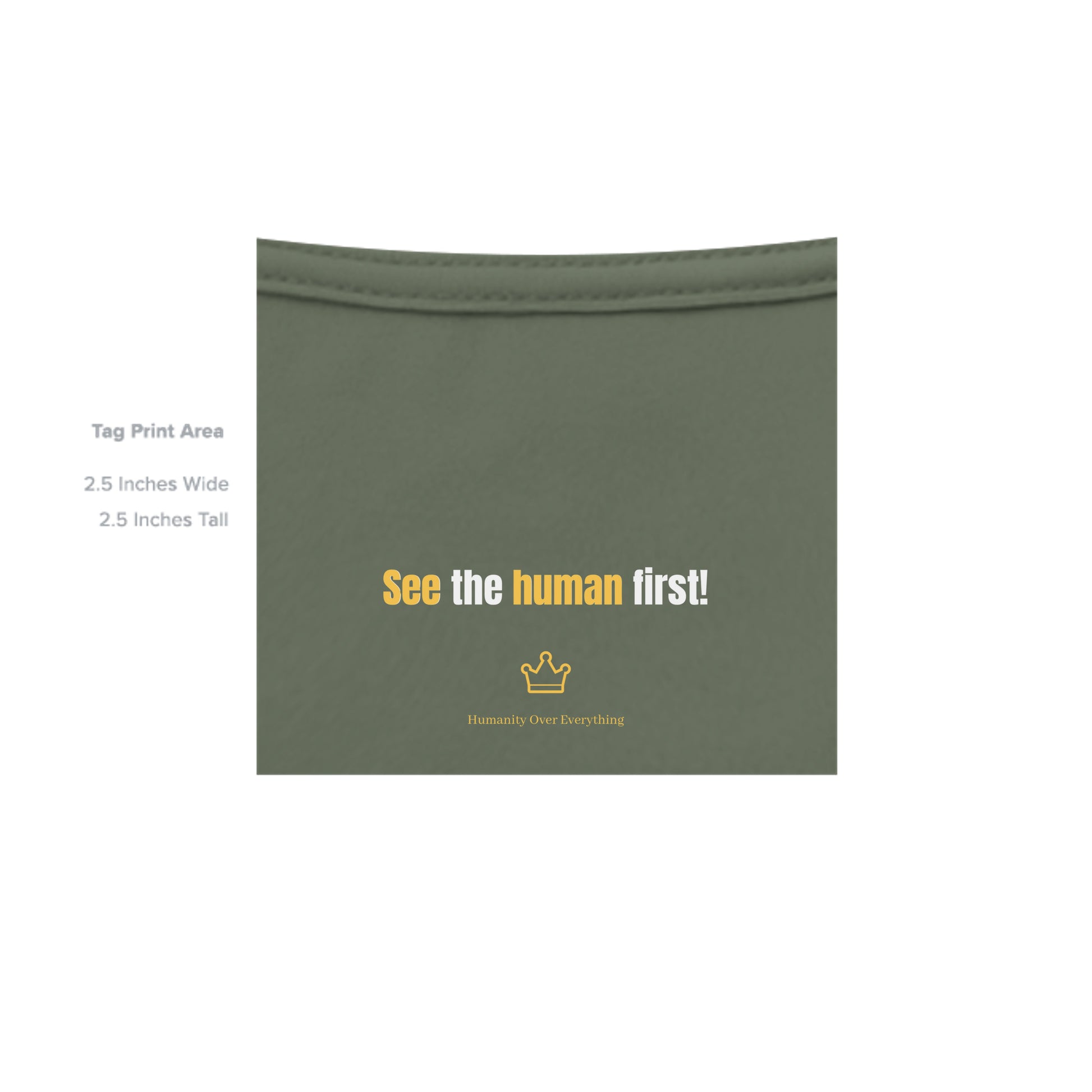 MILITARY GREEN - G200 - INSIDE_TAG_LINE