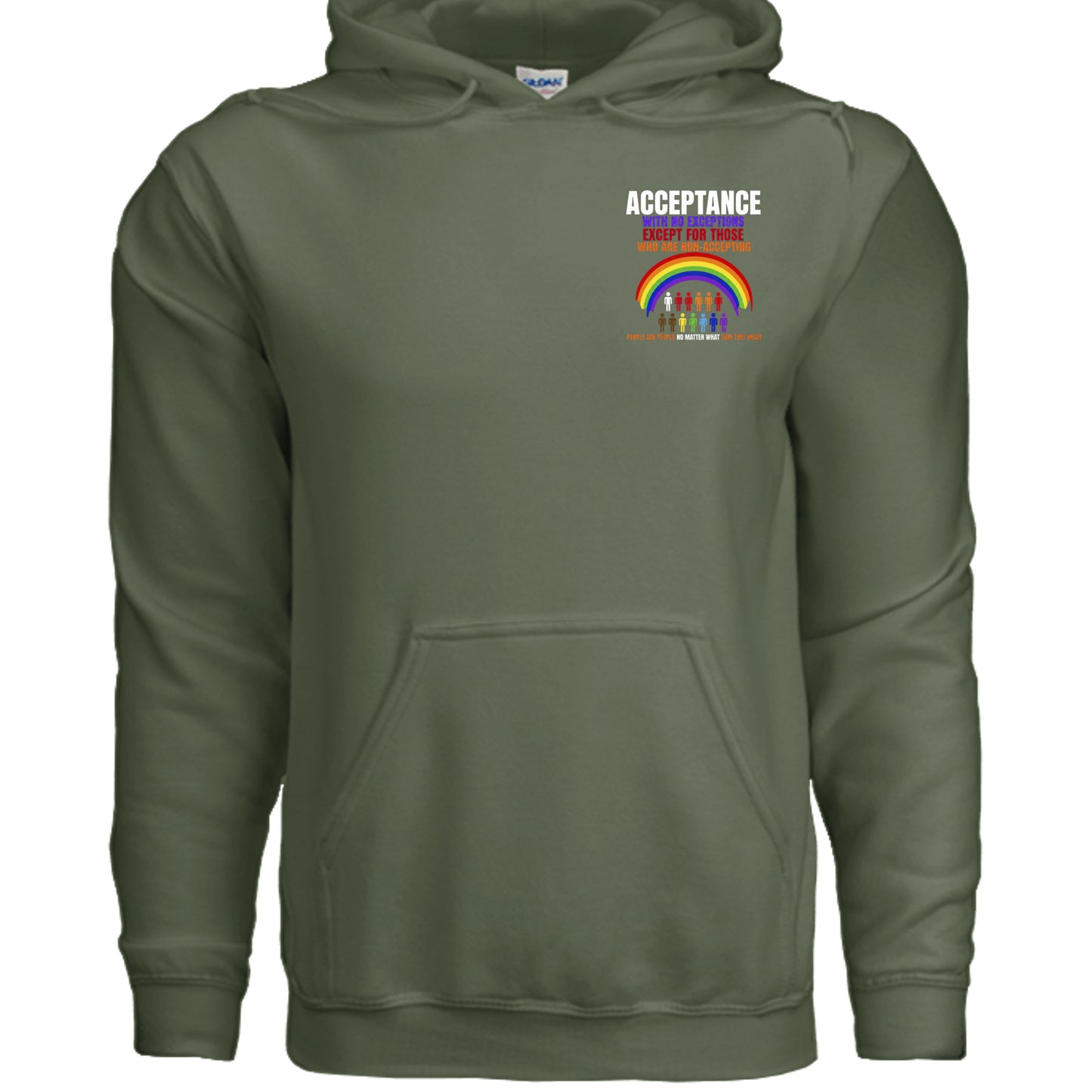 MILITARY GREEN - G185 - FRONT