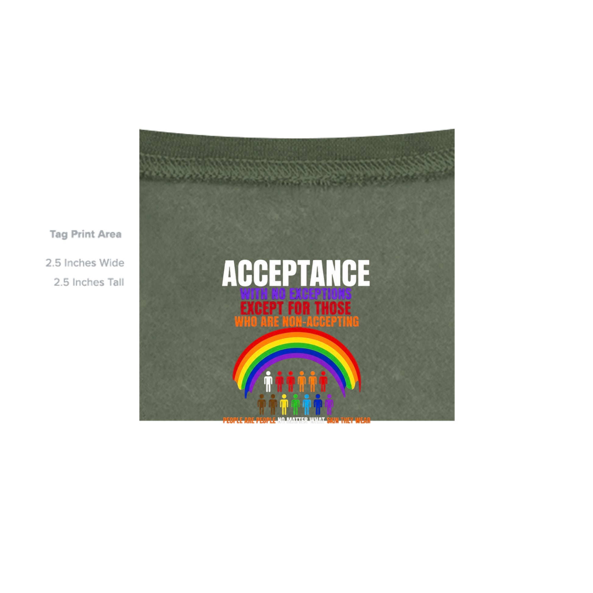 MILITARY GREEN - G185 - INSIDE_TAG_LINE