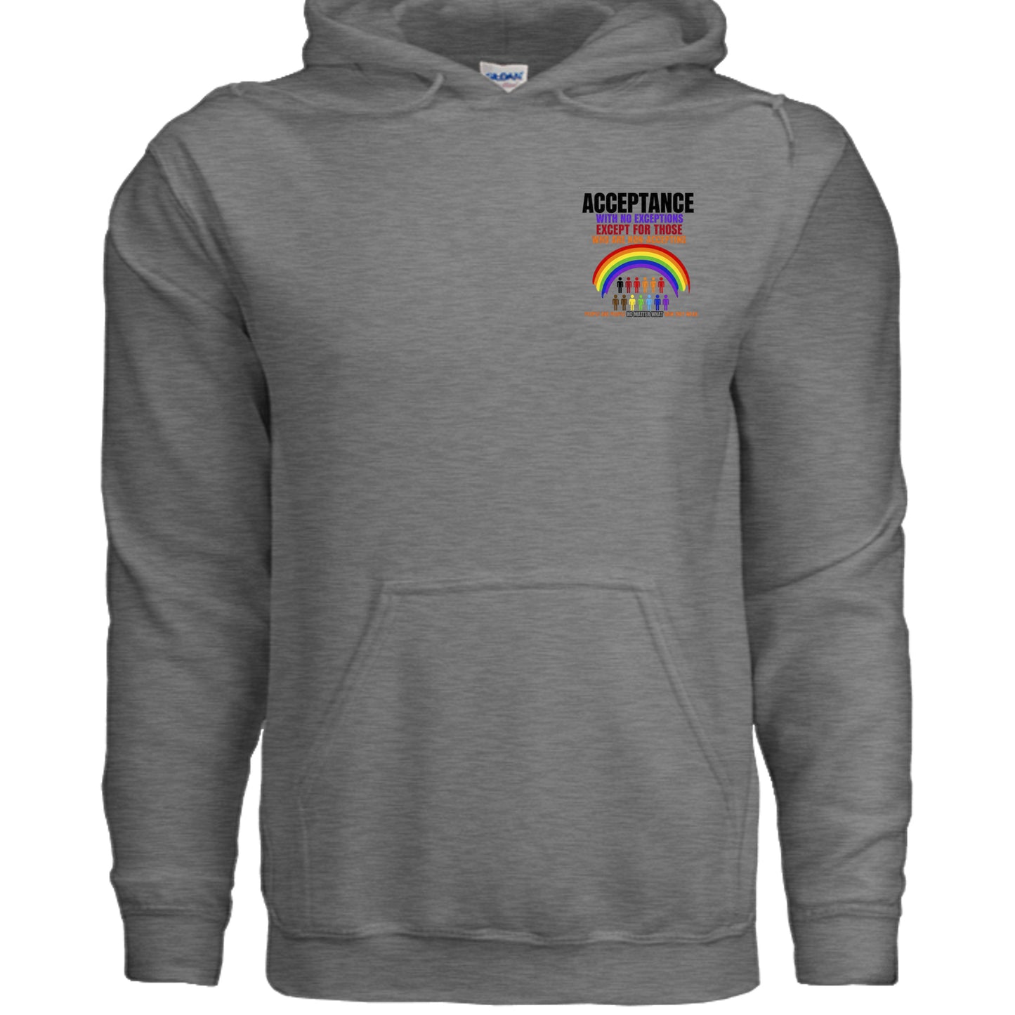 GRAPHITE HEATHER - G185 - FRONT