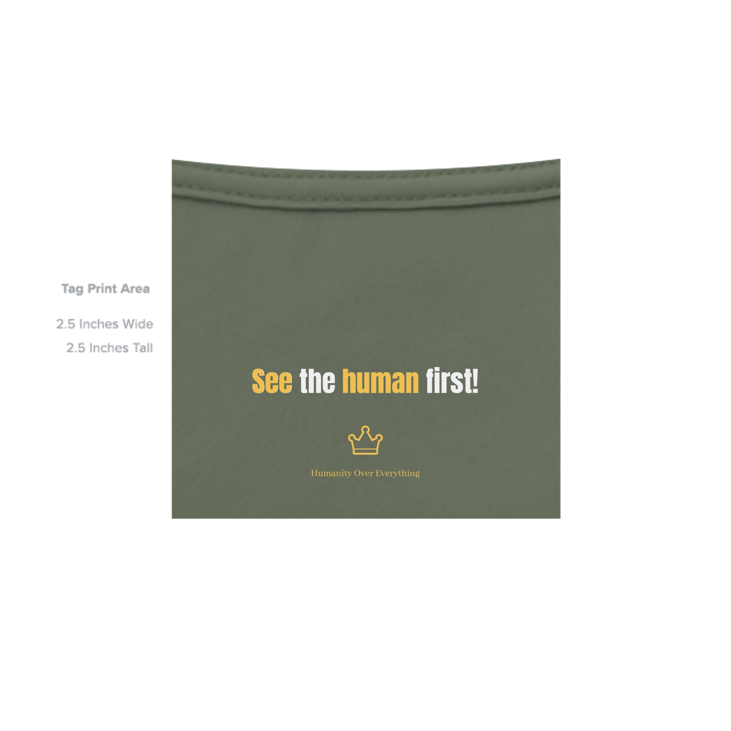 MILITARY GREEN - G200 - INSIDE_TAG_LINE