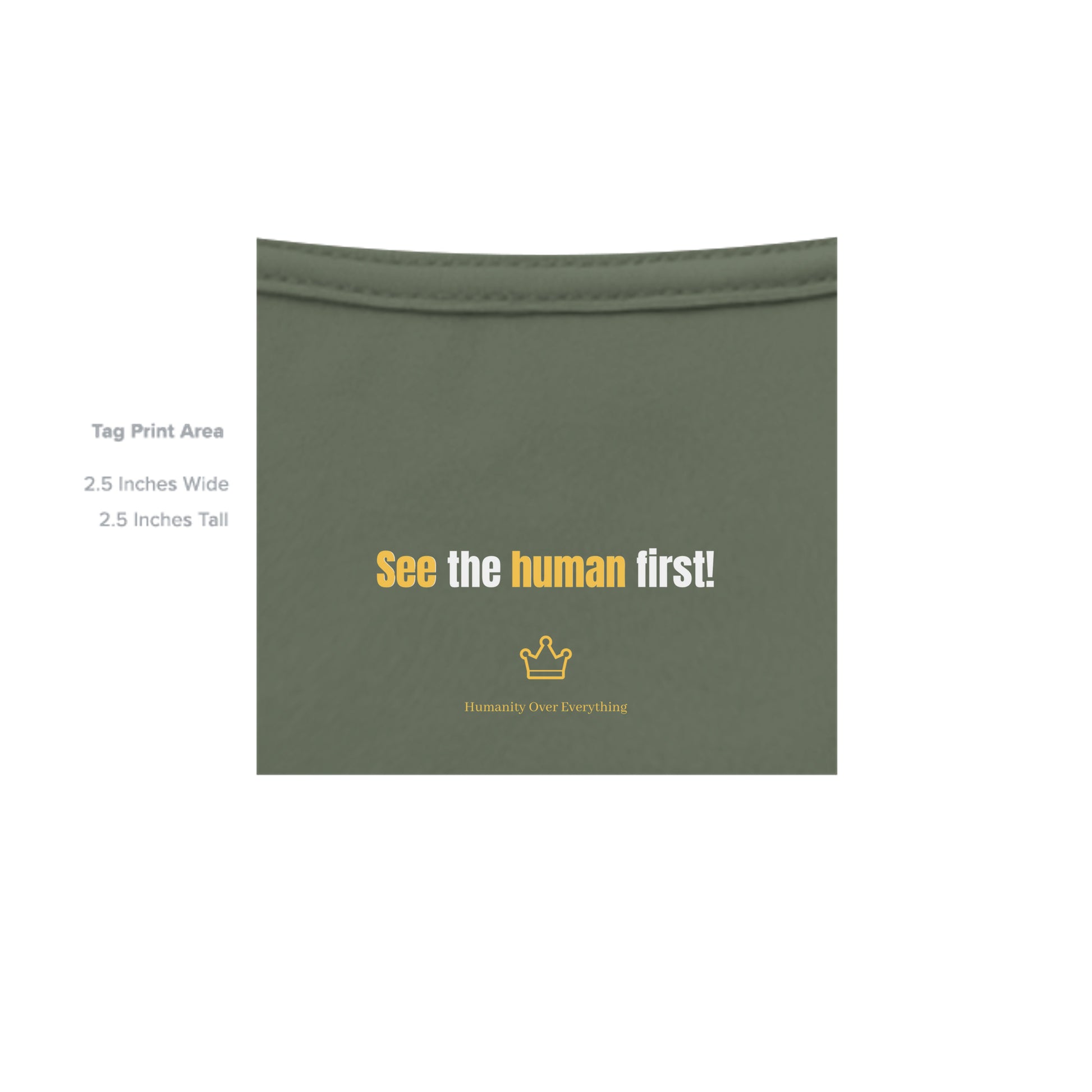 MILITARY GREEN - G200 - INSIDE_TAG_LINE
