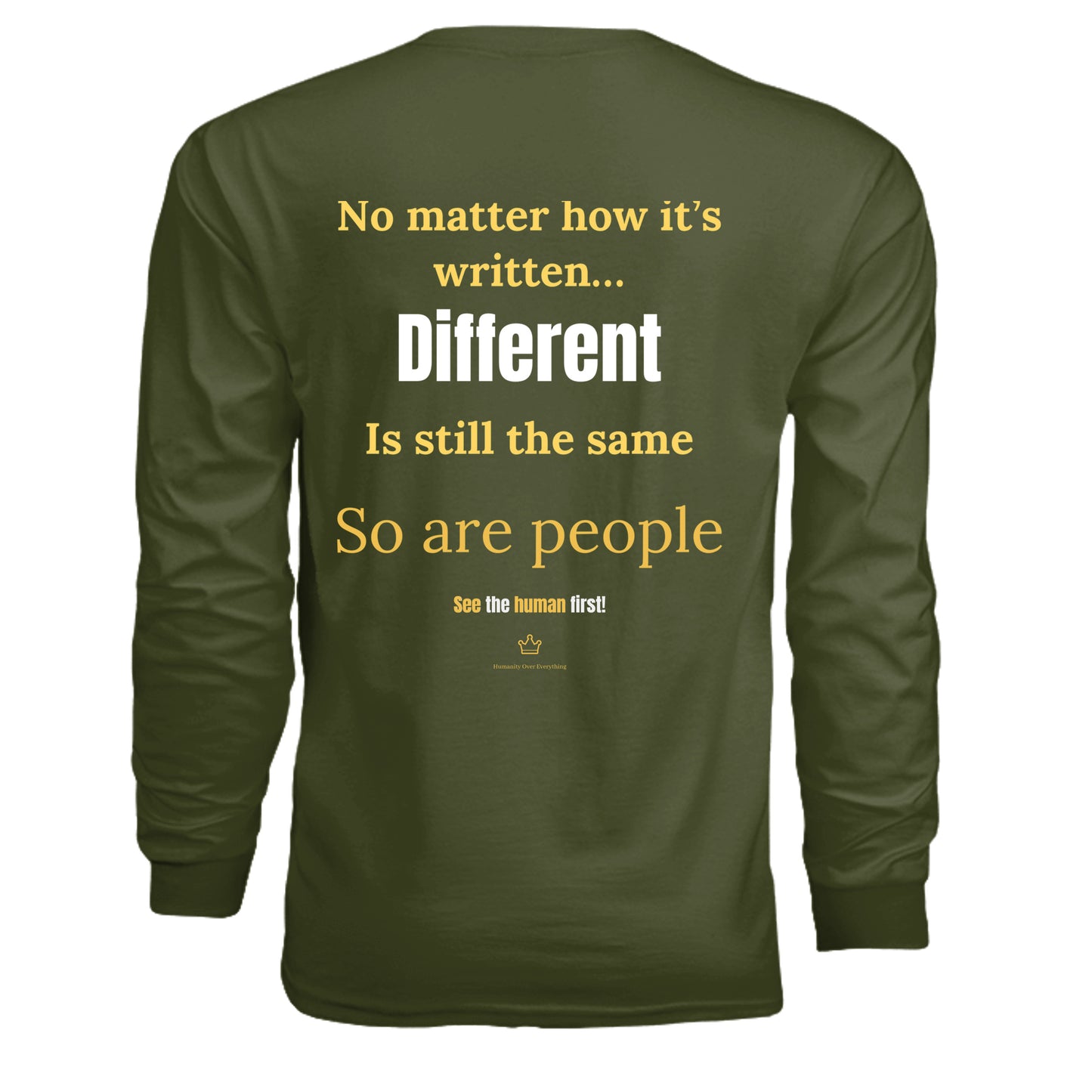 MILITARY GREEN - G240 - BACK