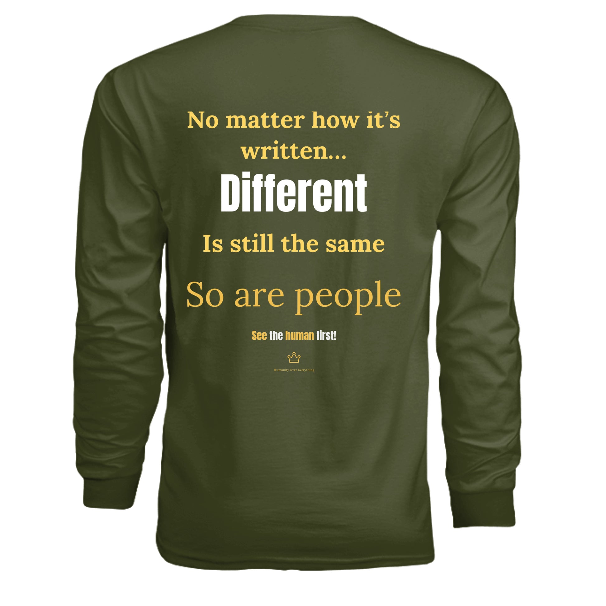 MILITARY GREEN - G240 - BACK