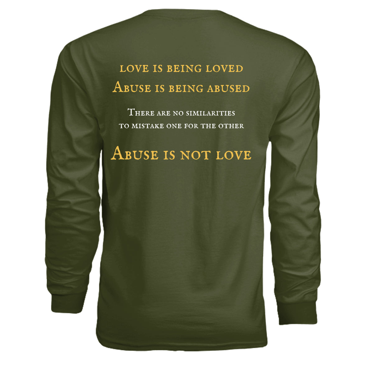 MILITARY GREEN - G240 - BACK